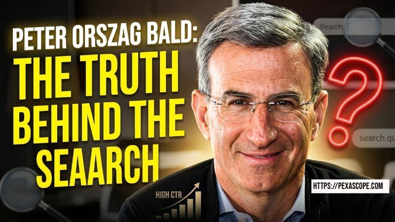 Peter Orszag bald